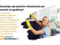 Uśmiechnięta para sprząta kuchnię po remoncie. Dowiedz się, ile za sprzątanie po remoncie zapłacisz za godzinę.